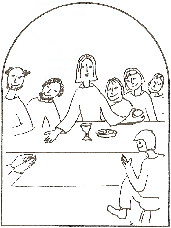Das letzte Abendmahl Jesu